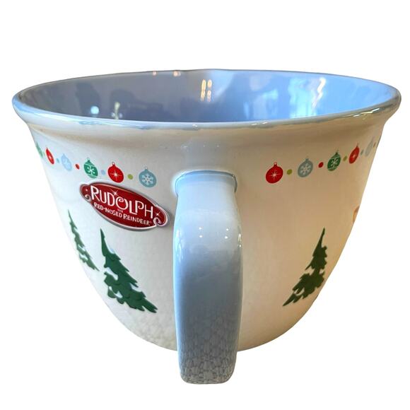 Rudolph The Red-Nosed Reindeer & Clarice Mixing Bowl w/ Spout Christmas NEW - Picture 6 of 15